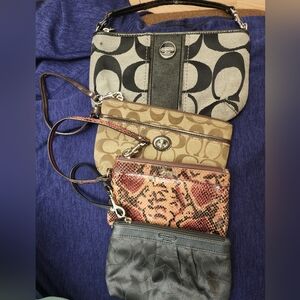Coach Restoration Wristlet Bundle